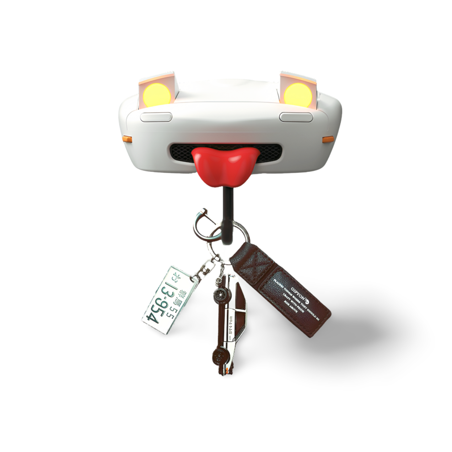 🔥Car pop-up headlight key hook