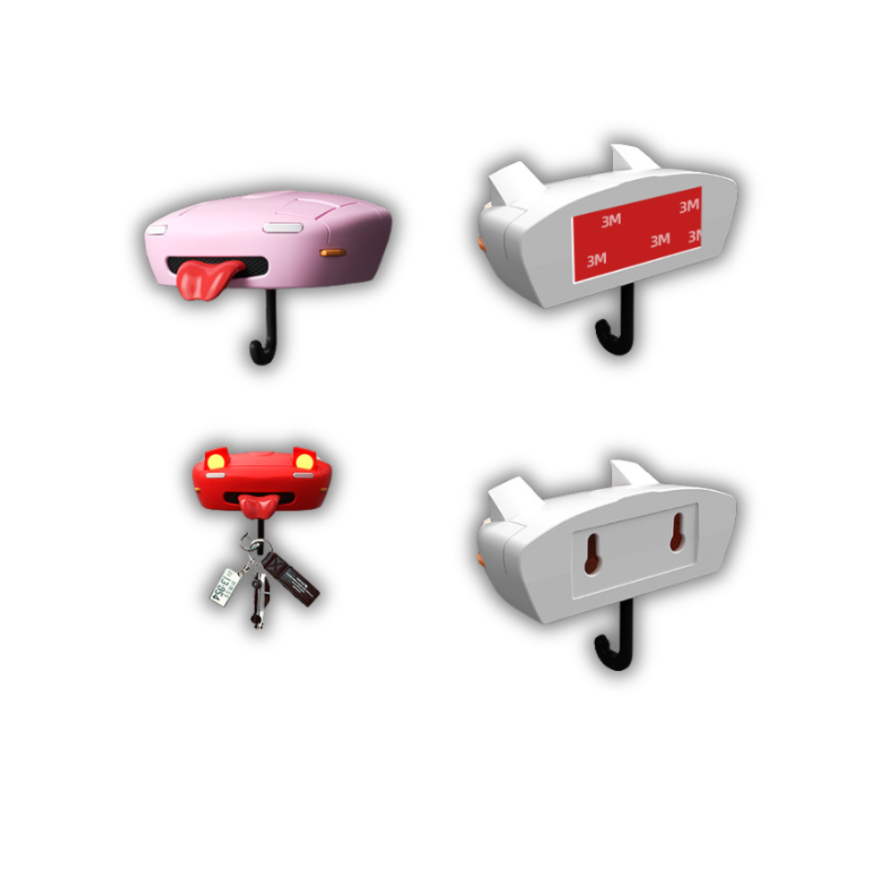 🔥Car pop-up headlight key hook