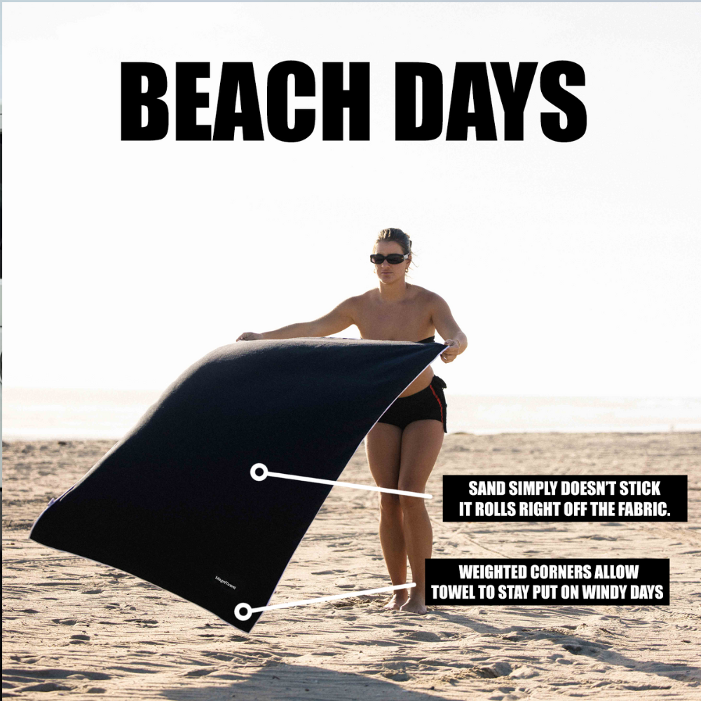 🔥MagSnap Towel Blanket – The Ultra-Light Magnetic Wrap for Comfort & Privacy