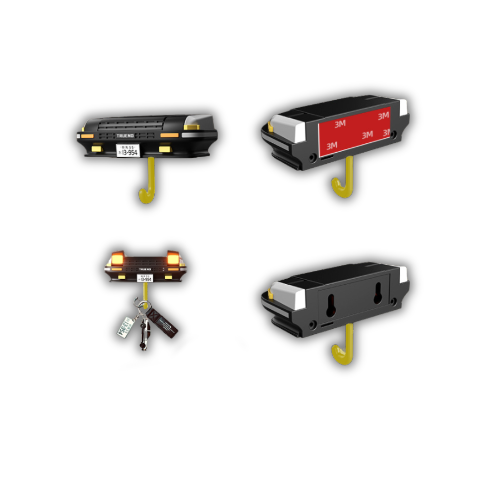🔥Car pop-up headlight key hook
